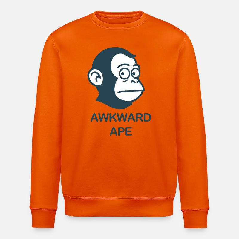 Awkward_Ape Chemise avec le logo - Sweat bio ROLLER Stanley/Stella Unisexe - orange profond