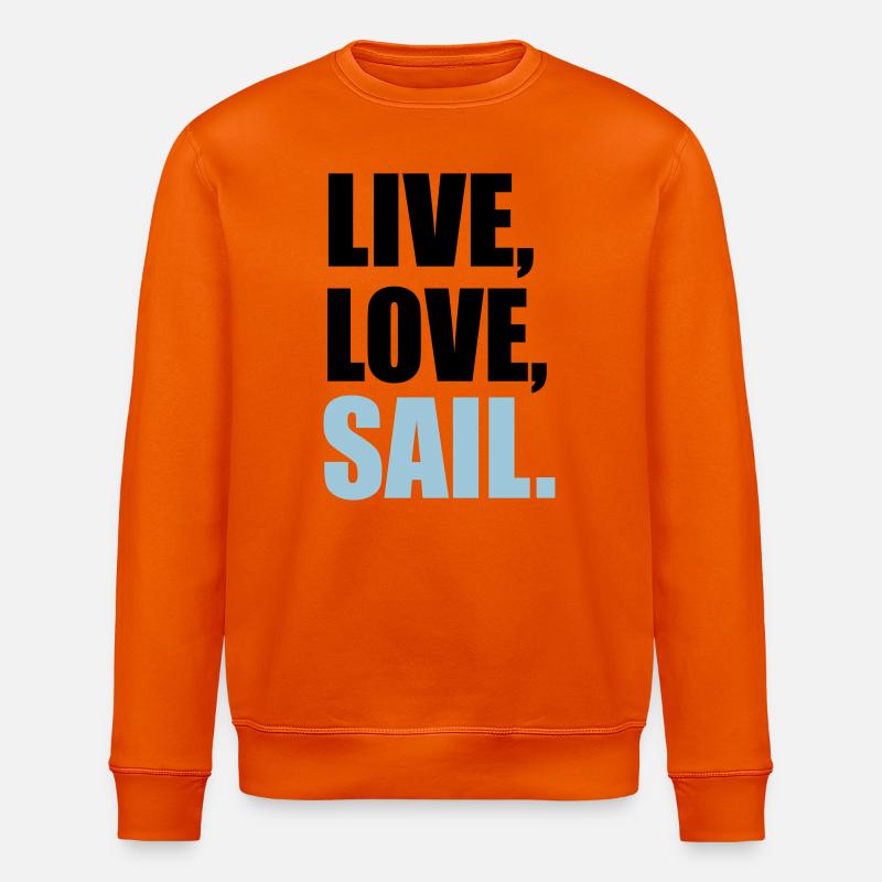 voile - Sweat bio ROLLER Stanley/Stella Unisexe - orange profond