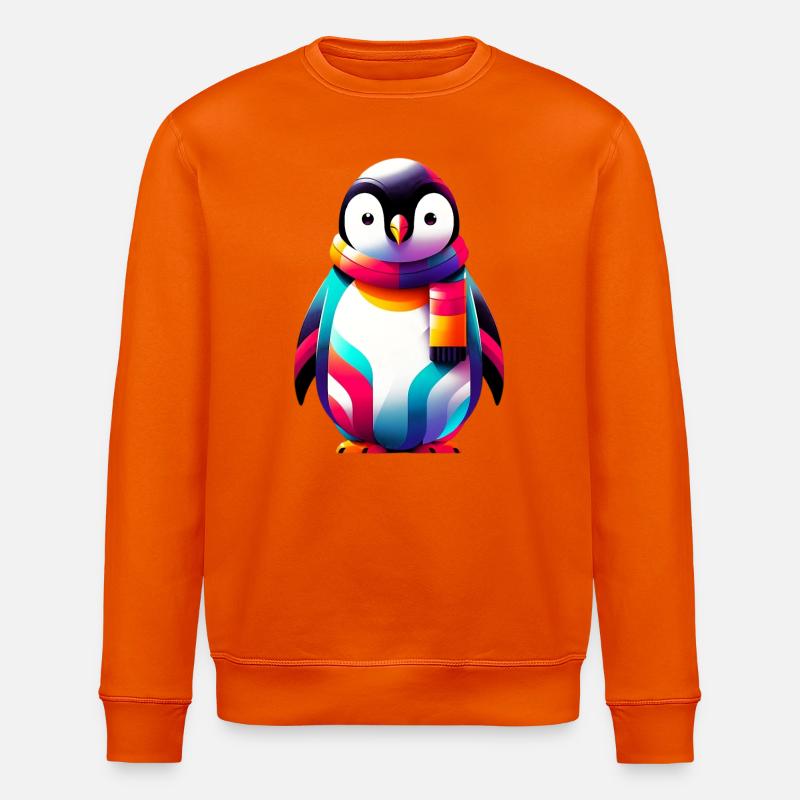 Pinguin - Stanley/Stella Unisex Bio-Sweatshirt ROLLER - Tieforange