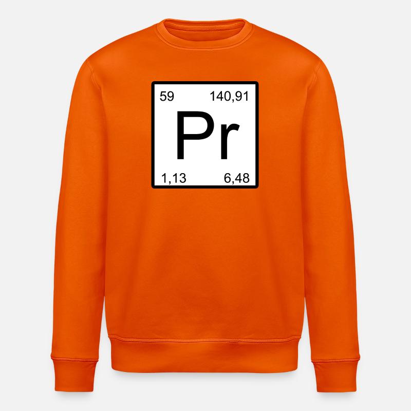 Conception minimale Pr-Element - Sweat bio ROLLER Stanley/Stella Unisexe - orange profond