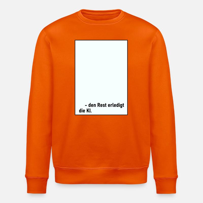 Rest AI - Stanley/Stella ROLLER Unisex Organic Sweatshirt - bright orange