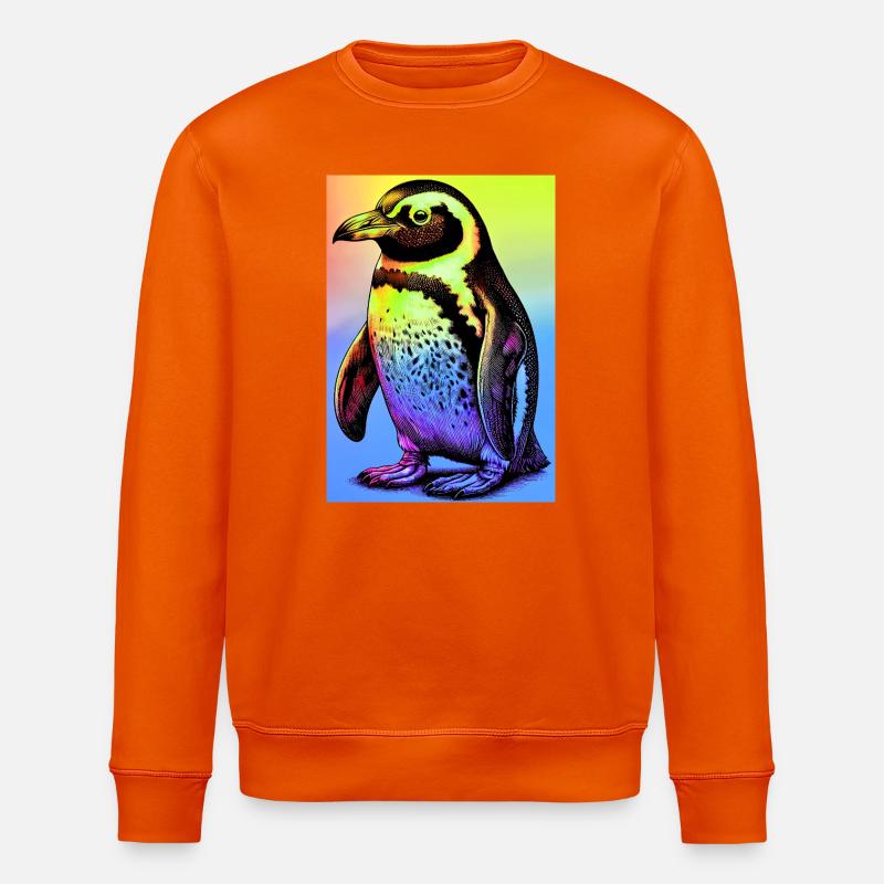 pingouin - Sweat bio ROLLER Stanley/Stella Unisexe - orange profond