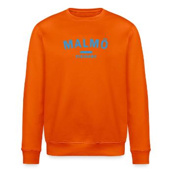 Horizon de la ville de Malmö dans des couleurs pastel - Sweat bio ROLLER Stanley/Stella Unisexe - orange profond - Devant - Nik (191cm)