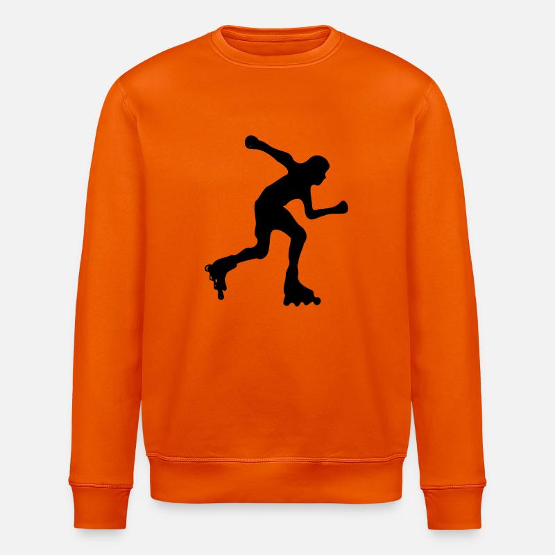 inlineskating - Stanley/Stella Unisex Bio-Sweatshirt ROLLER - Tieforange