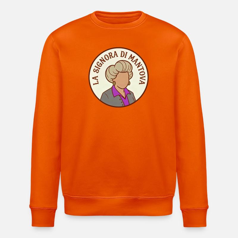 La Dame de Mantoue - Sweat bio ROLLER Stanley/Stella Unisexe - orange profond