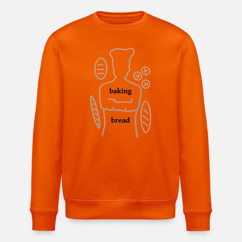 Baking Bread - Stanley/Stella Unisex Bio-Sweatshirt ROLLER - Tieforange
