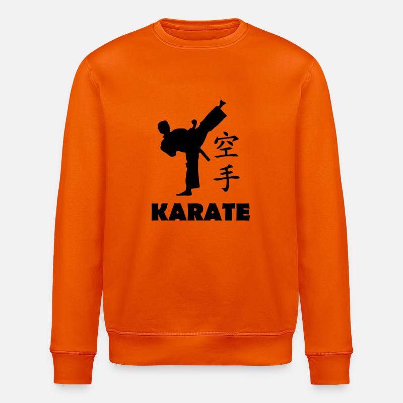 karate - Stanley/Stella Unisex Bio-Sweatshirt ROLLER - Tieforange