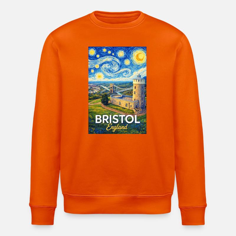 Bristol, England - Stanley/Stella Unisex Bio-Sweatshirt ROLLER - Tieforange