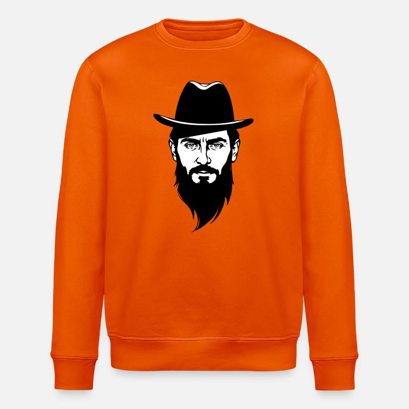 Dudajew - Stanley/Stella Unisex Bio-Sweatshirt ROLLER - Tieforange