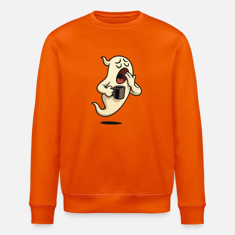 Müder Geist. - Stanley/Stella Unisex Bio-Sweatshirt ROLLER - Tieforange