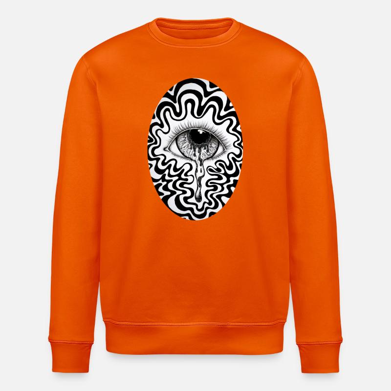 Auge - Stanley/Stella Unisex Bio-Sweatshirt ROLLER - Tieforange
