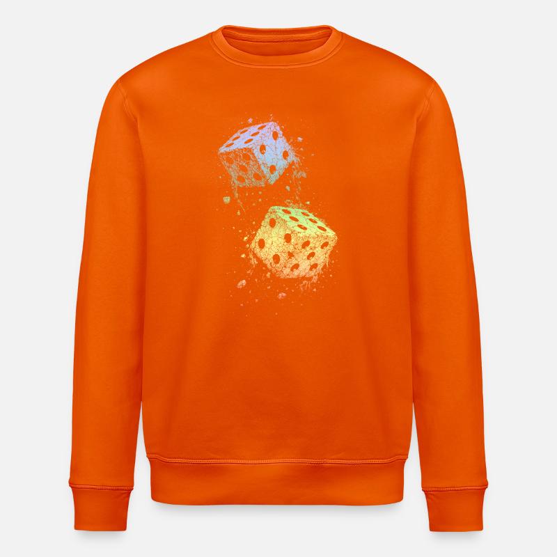 Cube - Sweat bio ROLLER Stanley/Stella Unisexe - orange profond