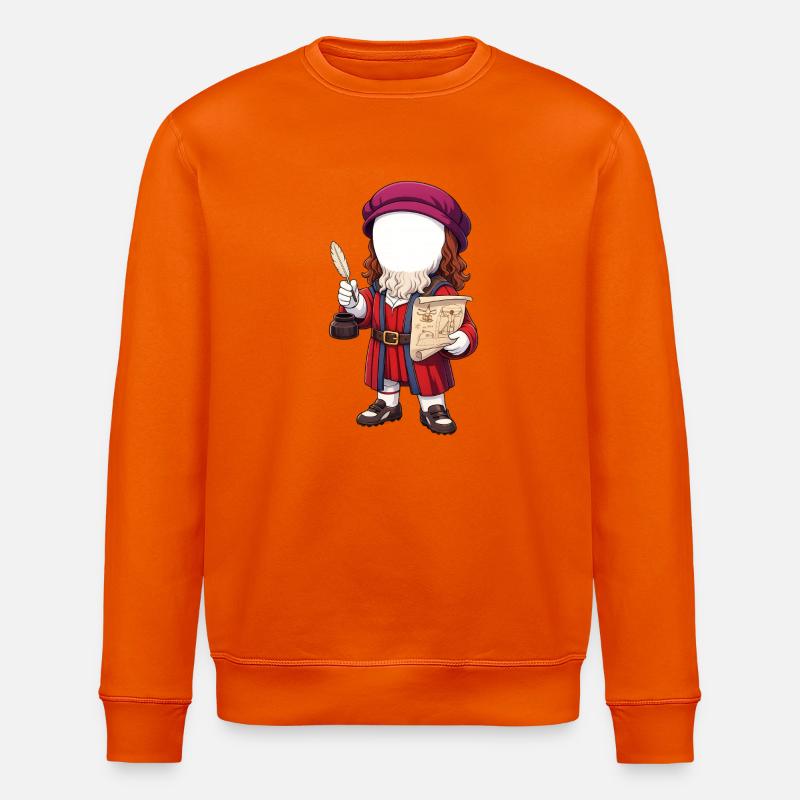 Gigi Davinci - Sweat bio ROLLER Stanley/Stella Unisexe - orange profond