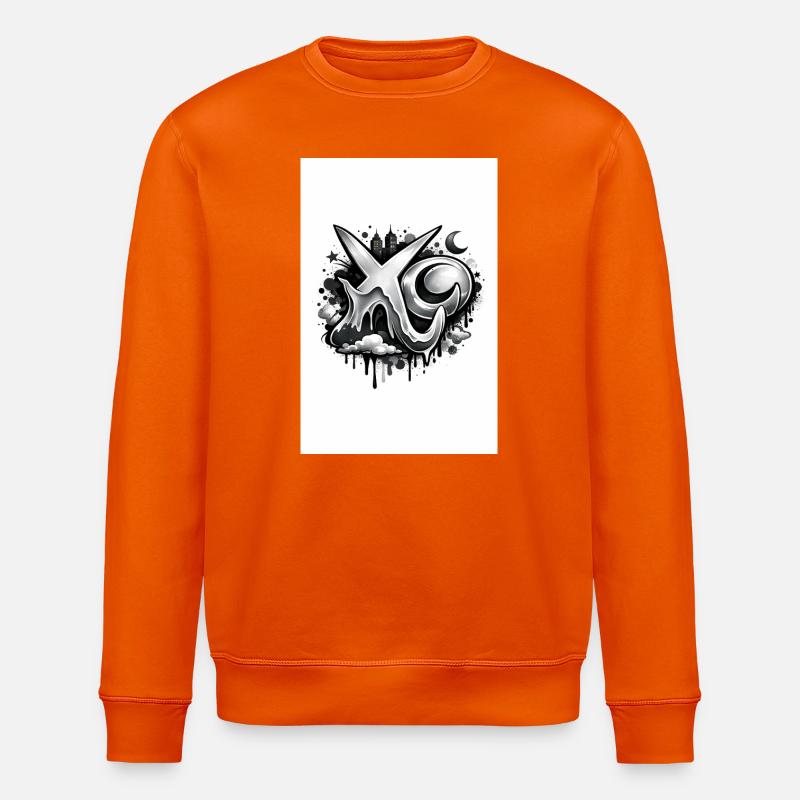 XO - Stanley/Stella Unisex Bio-Sweatshirt ROLLER - Tieforange