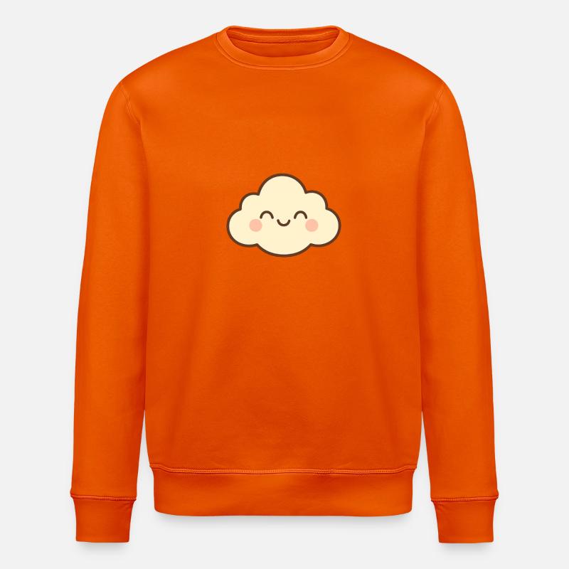 Cloud Sweet Smile - Stanley/Stella Unisex Bio-Sweatshirt ROLLER - Tieforange