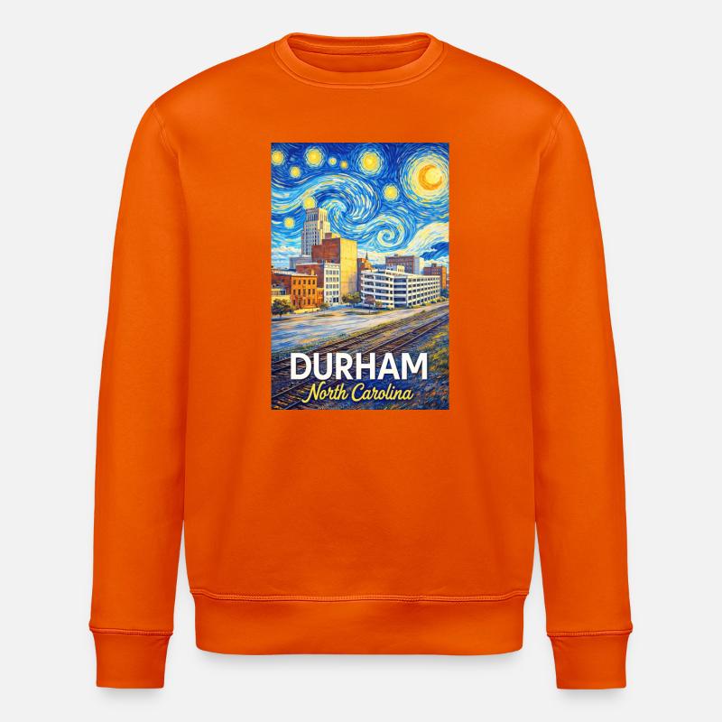 Durham, North Carolina - Stanley/Stella Unisex Bio-Sweatshirt ROLLER - Tieforange
