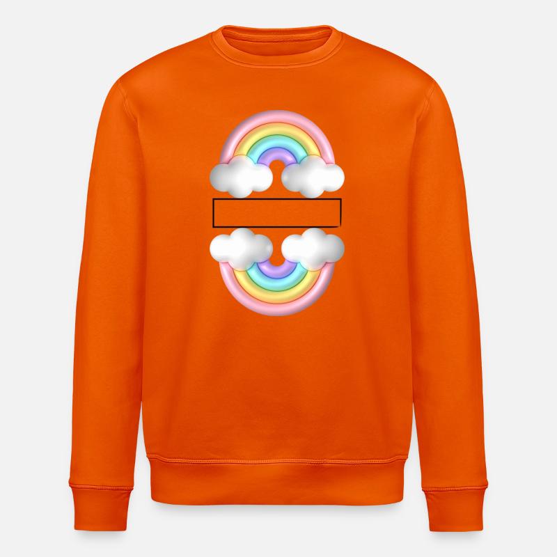 Regenbogen - Stanley/Stella Unisex Bio-Sweatshirt ROLLER - Tieforange