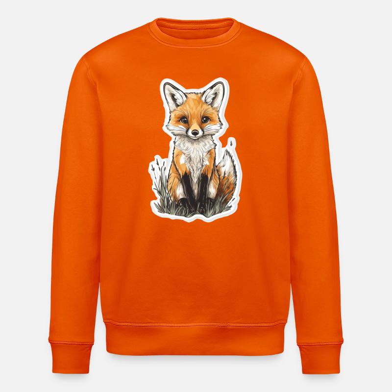 Fuchs - Stanley/Stella Unisex Bio-Sweatshirt ROLLER - Tieforange