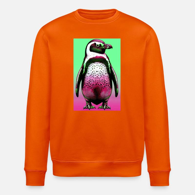 pingouin - Sweat bio ROLLER Stanley/Stella Unisexe - orange profond