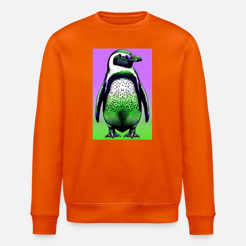 pingouin - Sweat bio ROLLER Stanley/Stella Unisexe - orange profond