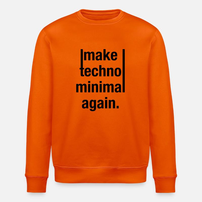 maketechnominimal - Stanley/Stella Unisex Bio-Sweatshirt ROLLER - Tieforange