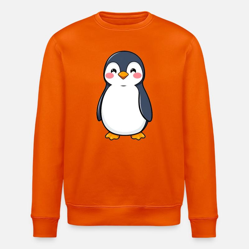 Pinguin - Stanley/Stella Unisex Bio-Sweatshirt ROLLER - Tieforange