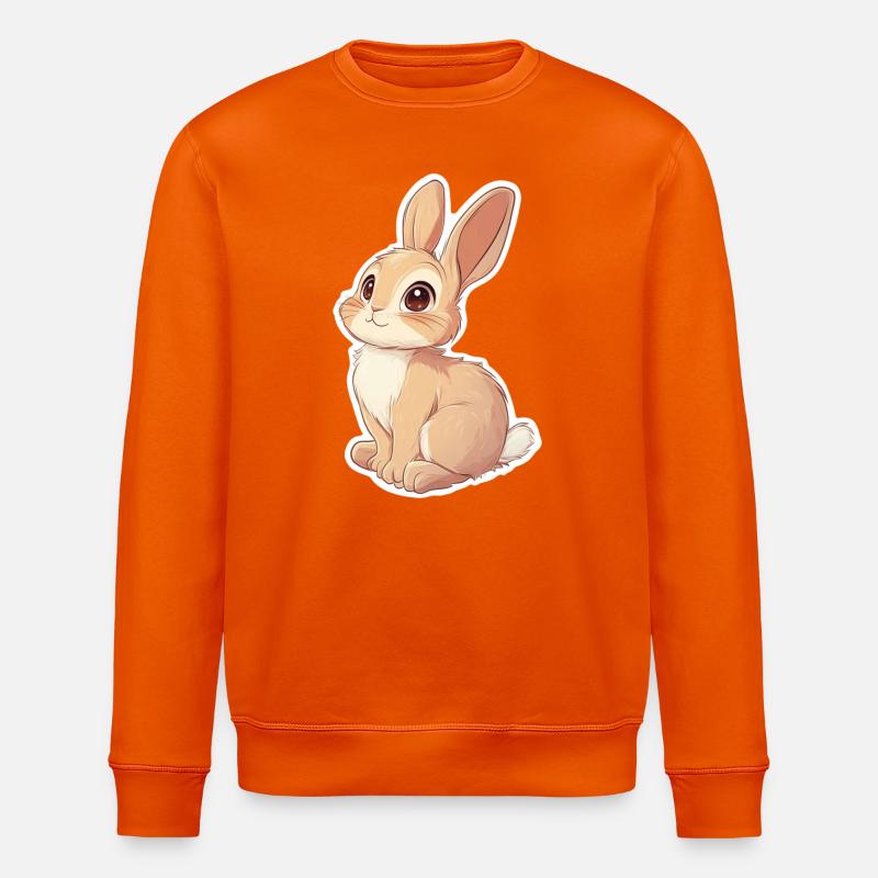 Hase - Stanley/Stella Unisex Bio-Sweatshirt ROLLER - Tieforange
