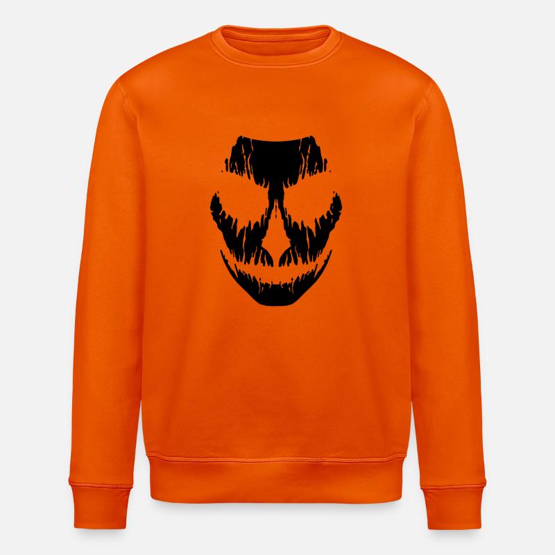 Evil Mask - Stanley/Stella Unisex Bio-Sweatshirt ROLLER - Tieforange