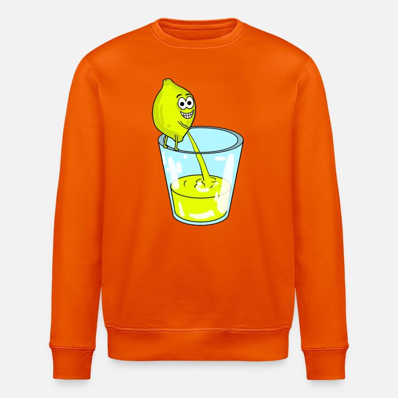 Lemon - Stanley/Stella ROLLER Unisex Organic Sweatshirt - bright orange