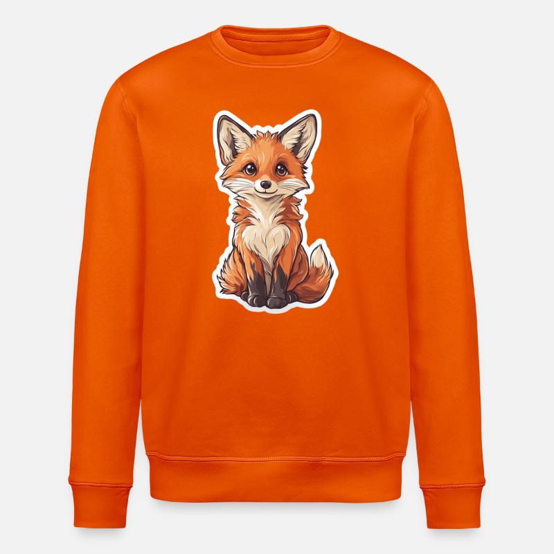 Fuchs - Stanley/Stella Unisex Bio-Sweatshirt ROLLER - Tieforange