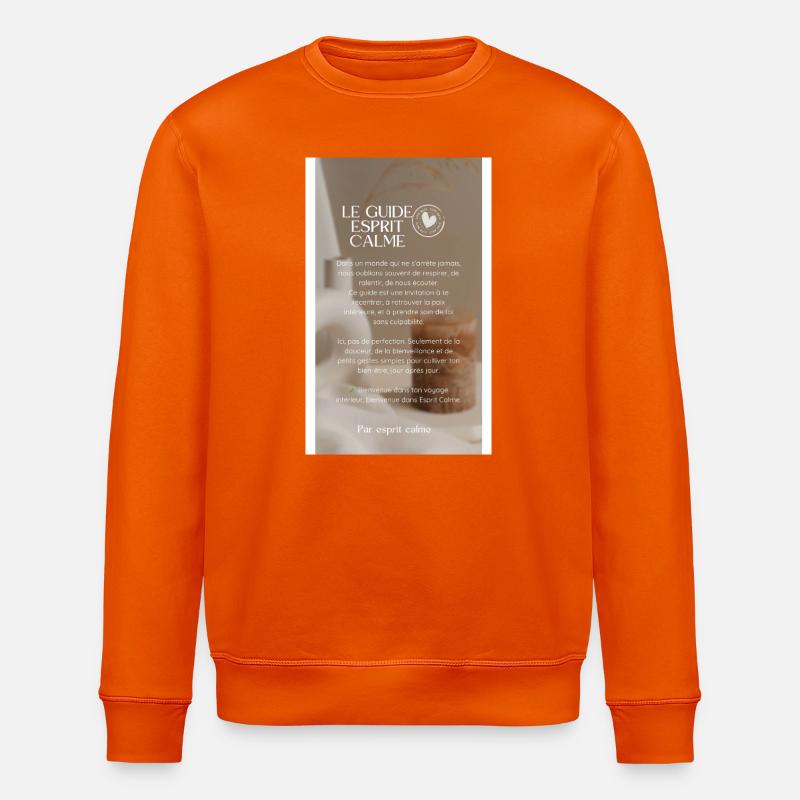 Weisheit - Stanley/Stella Unisex Bio-Sweatshirt ROLLER - Tieforange