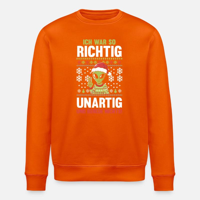 Bogenschütze Bogensport Bogenschießen - Stanley/Stella Unisex Bio-Sweatshirt ROLLER - Tieforange
