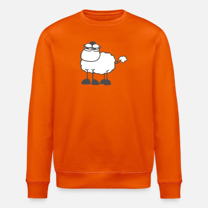 skeptischesSchaf - Stanley/Stella Unisex Bio-Sweatshirt ROLLER - Tieforange