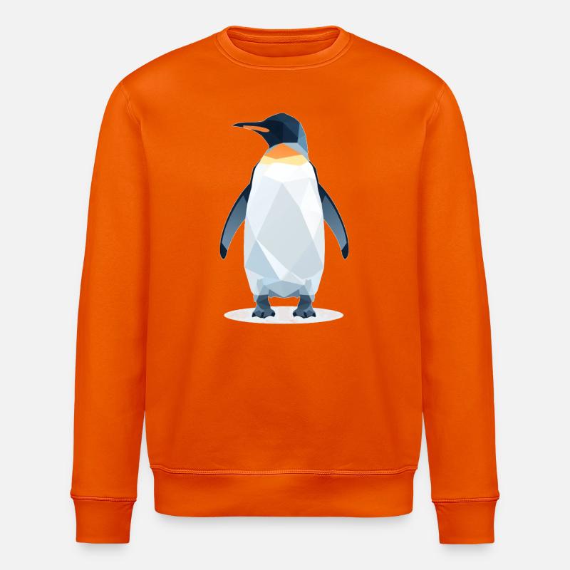 Pinguin Style - Stanley/Stella Unisex Bio-Sweatshirt ROLLER - Tieforange