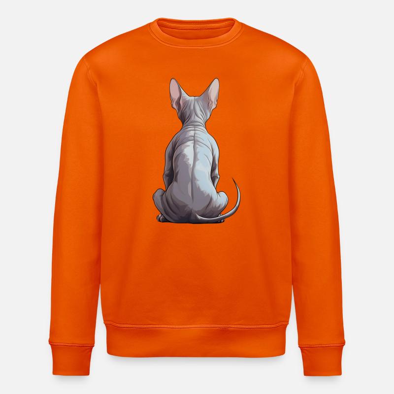 Sphynx - Stanley/Stella Unisex Bio-Sweatshirt ROLLER - Tieforange
