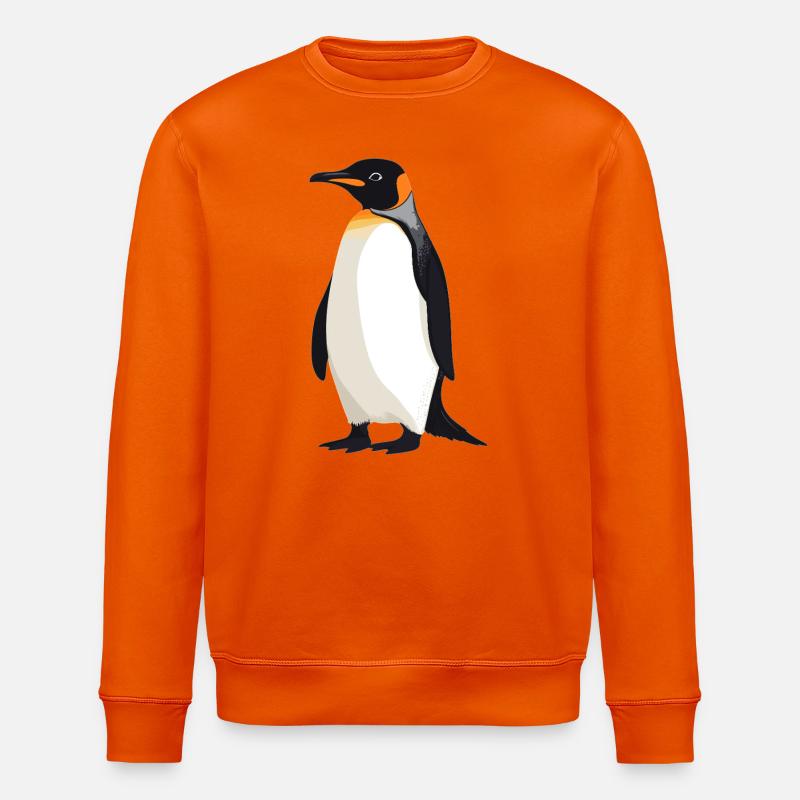 Pinguine Pinguin - Stanley/Stella Unisex Bio-Sweatshirt ROLLER - Tieforange