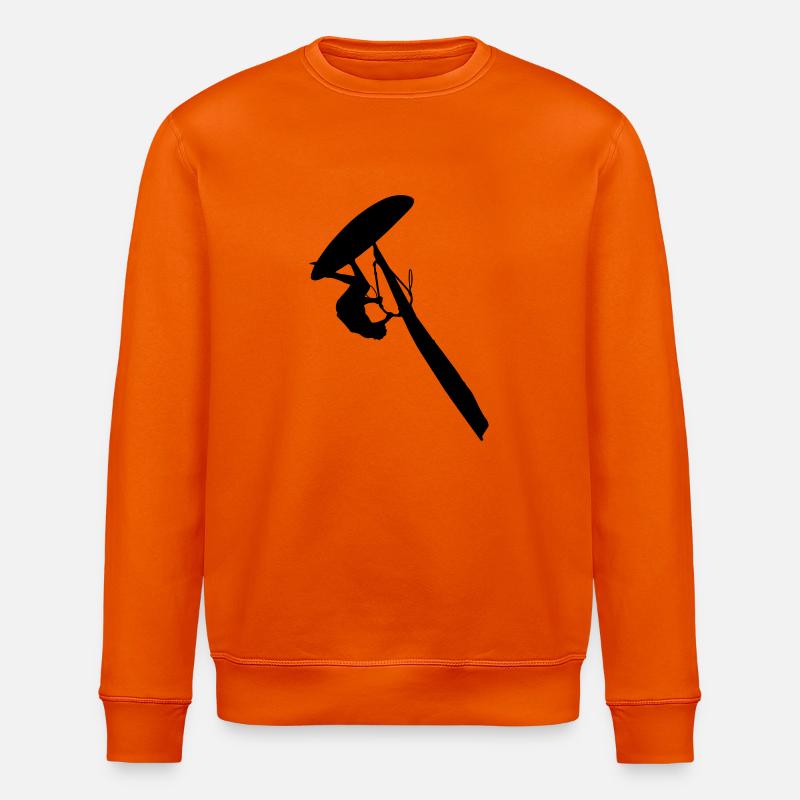Windsurfer 2 (Vector) - Stanley/Stella Unisex Bio-Sweatshirt ROLLER - Tieforange