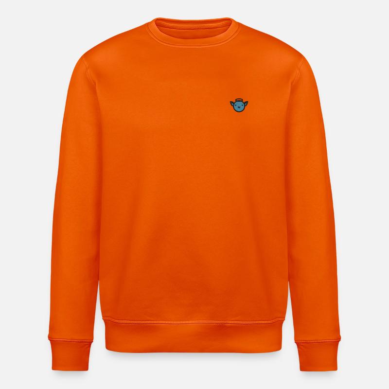 Engel Gesicht - Stanley/Stella Unisex Bio-Sweatshirt ROLLER - Tieforange