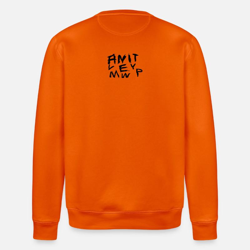 Graffiti Hand Writing Chaos Pattern - Sweat bio ROLLER Stanley/Stella Unisexe - orange profond
