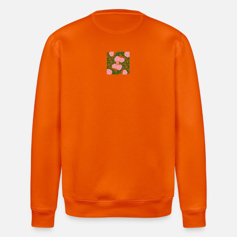 Blume - Stanley/Stella Unisex Bio-Sweatshirt ROLLER - Tieforange