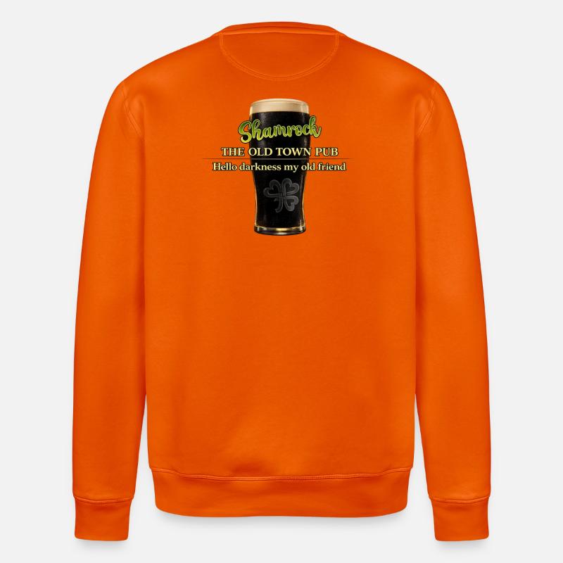 Hello_Darkness_Print - Stanley/Stella Unisex Bio-Sweatshirt ROLLER - Tieforange