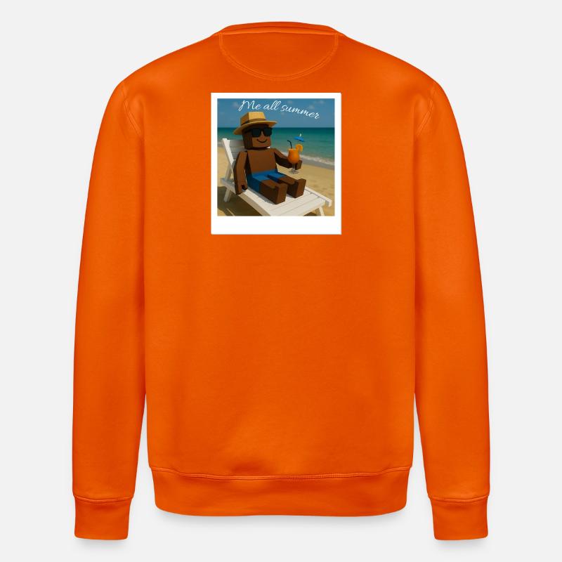 Me all summer - Chill Mode - Stanley/Stella Unisex Bio-Sweatshirt ROLLER - Tieforange