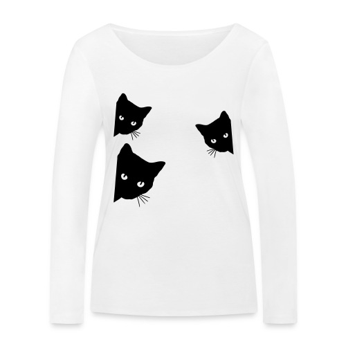 Vorschau: cats - Frauen Bio-Langarmshirt von Stanley & Stella