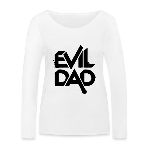 Evildad - Stanley/Stella Vrouwen bio-shirt met lange mouwen