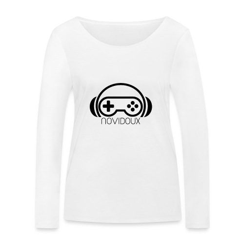 Novidoux-Logo3 T-shirt-png - Stanley/Stella Women's Organic Longsleeve Shirt