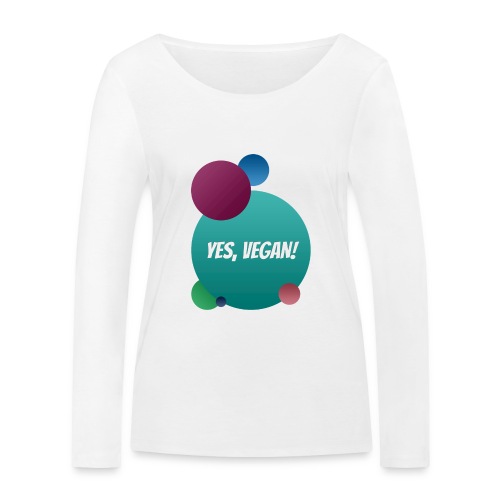 Yes, vegan! - Frauen Bio-Langarmshirt von Stanley & Stella