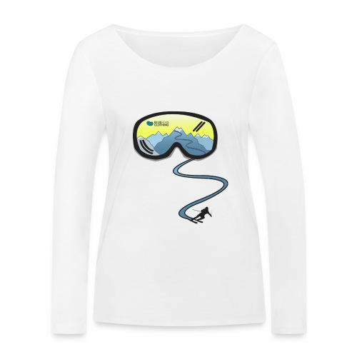 Shirt Skibrille - Frauen Bio-Langarmshirt von Stanley & Stella