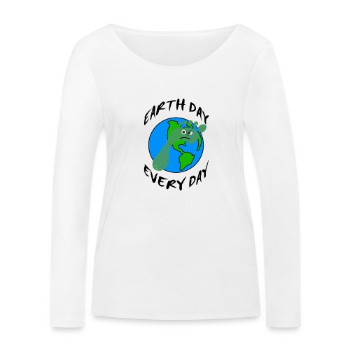 Earth Day Every Day - Stanley/Stella Frauen Bio-Langarmshirt
