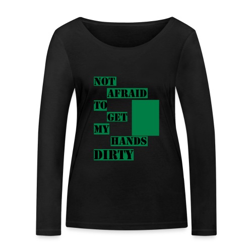 NOT AFRAID - T-Shirt - Ekologisk långärmad T-shirt dam från Stanley & Stella