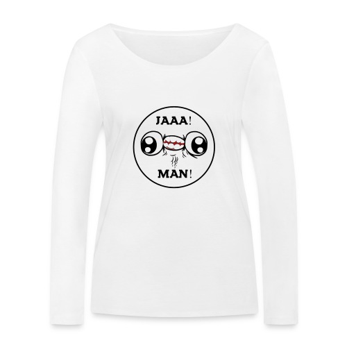 Het Qwurt JA MAn Sweater - Stanley/Stella Vrouwen bio-shirt met lange mouwen